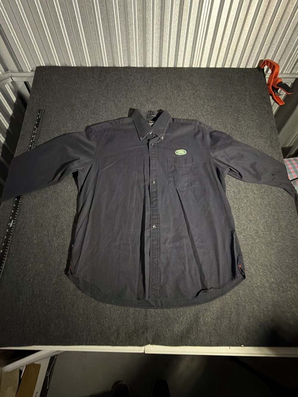 Lot of 2 Victorinox Swiss Army Land Rover Branded Long Sleeve Button-Down Shirt